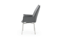 1218 Swivel Dining Chair Dark Grey - i36557 - In Stock Furniture