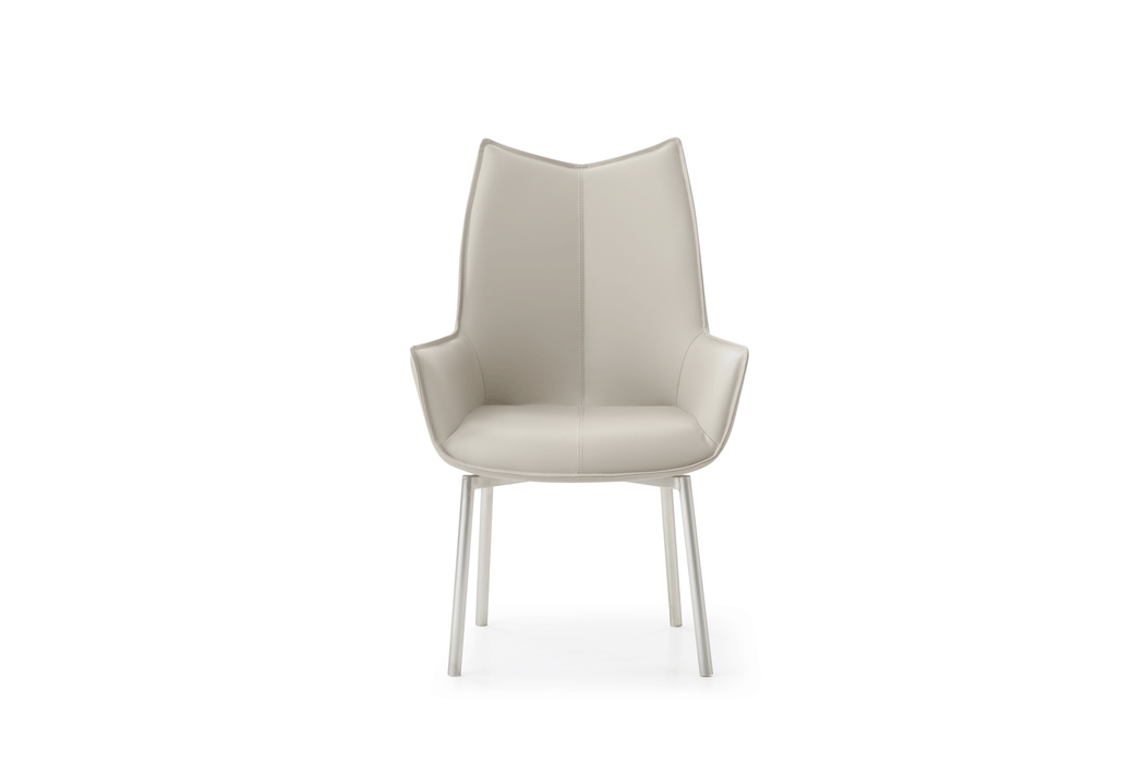 1218 Swivel Dining Chair Grey Taupe - i30922 - In Stock Furniture