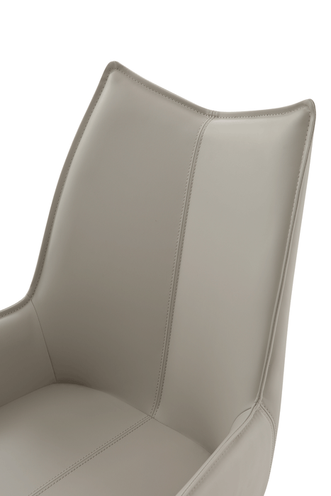 1218 Swivel Dining Chair Grey Taupe - i30922 - In Stock Furniture