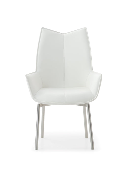 1218 Swivel Dining Chair White - i30924 - In Stock Furniture