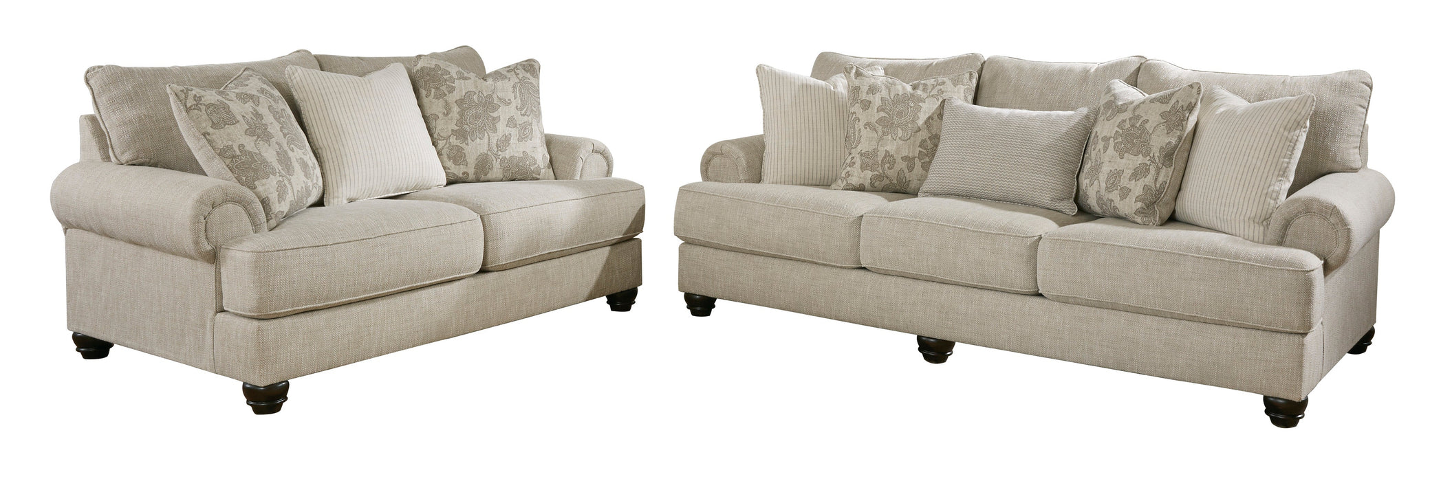 Asanti Fog Living Room Set