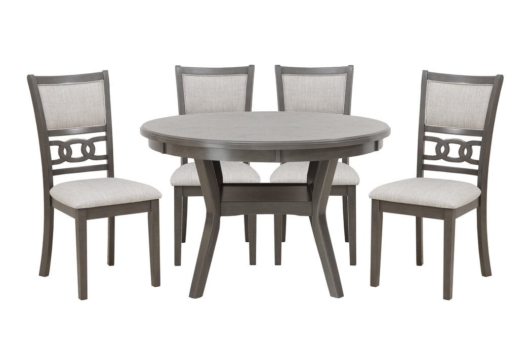 Savor Gray 5-Piece Dining Set