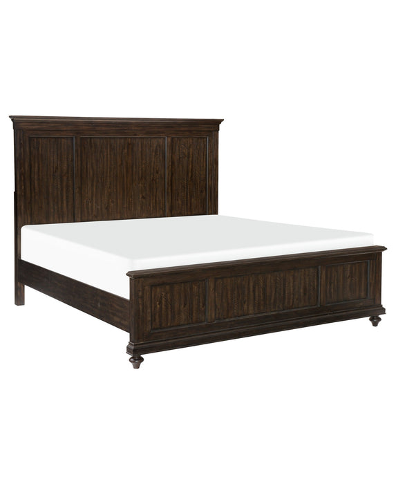 Cardano Driftwood Charcoal Panel Bedroom Set