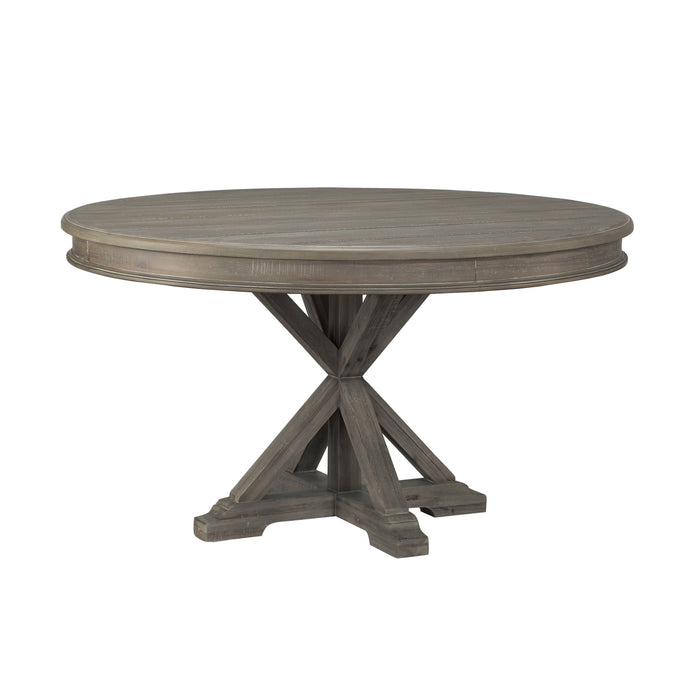 Cardano Driftwood Brown Round Dining Set