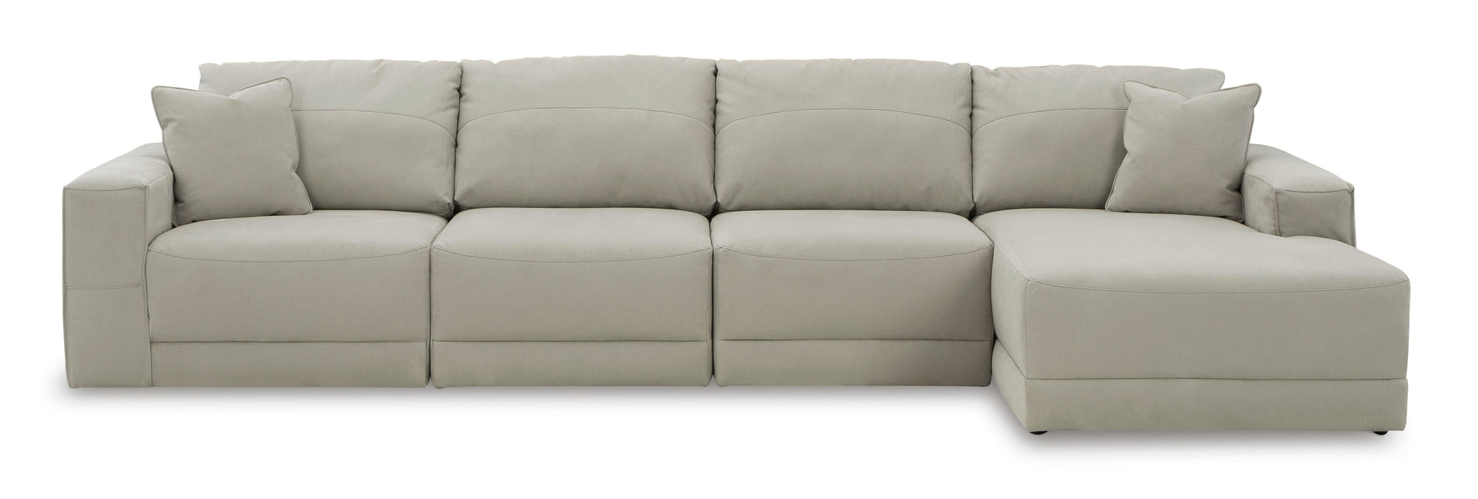 Next-Gen Gaucho Gray 4-Piece RAF Sectional