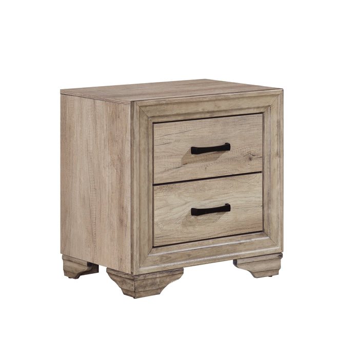 Lonan Rustic Panel Bedroom Set