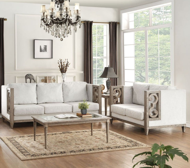 Artesia Natural Living Room Set