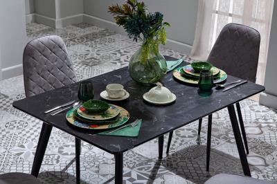 Arte Anthrachite Dining Room Set