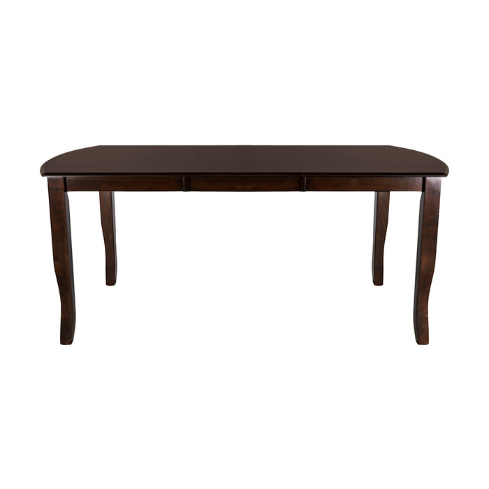 Maeve Dark Cherry Extendable Dining Set