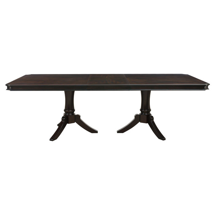 Marston Dark Cherry Extendable Dining Set