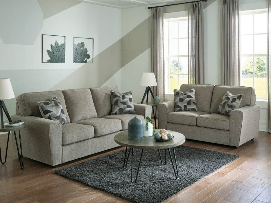 Cascilla Pewter Living Room Set