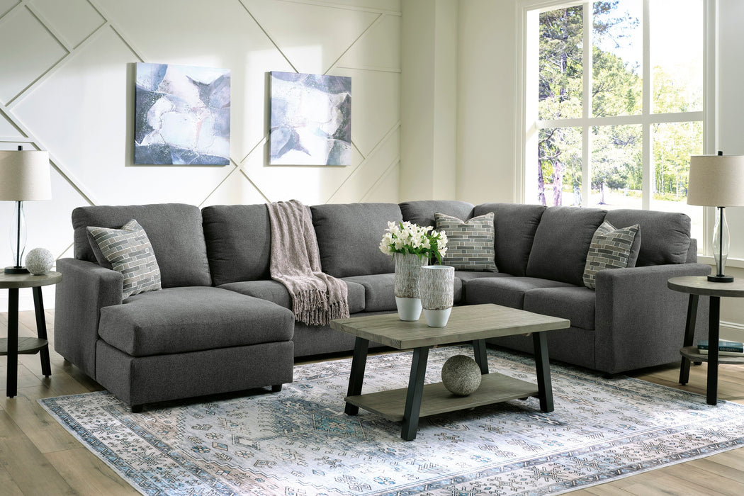 Edenfield Charcoal LAF Sectional