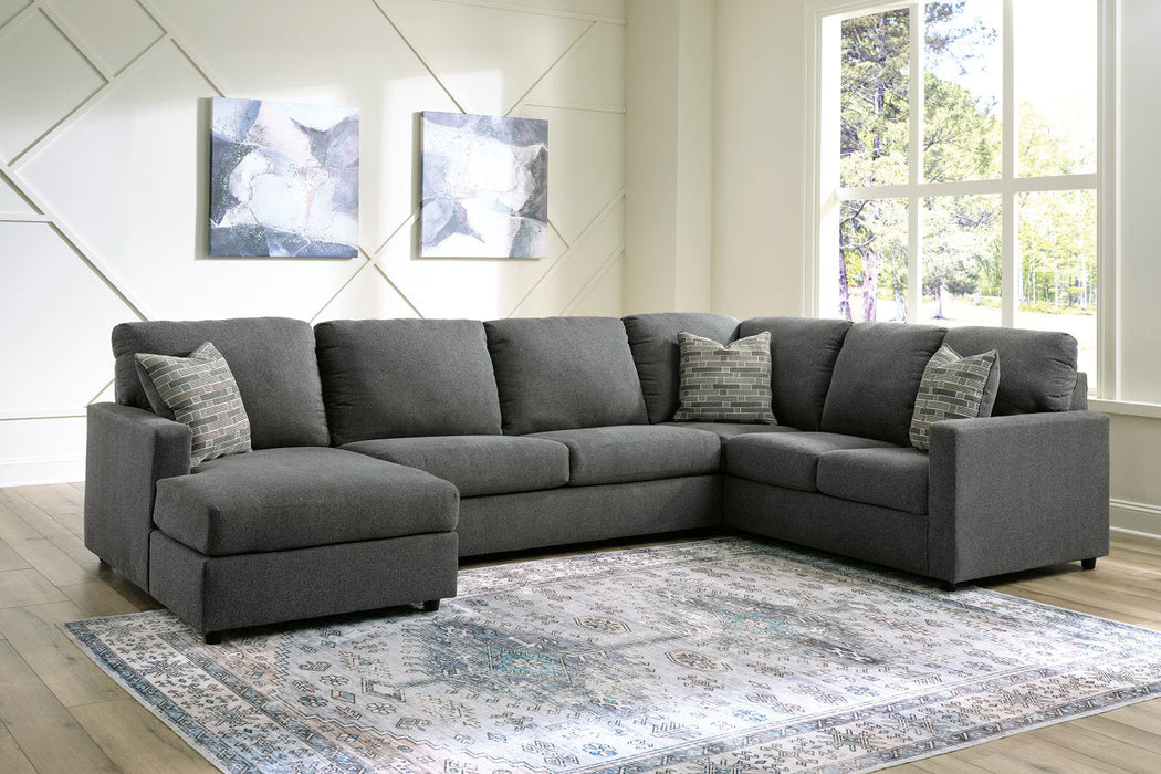 Edenfield Charcoal LAF Sectional