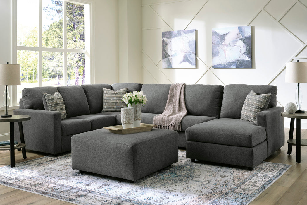 Edenfield Charcoal RAF Sectional