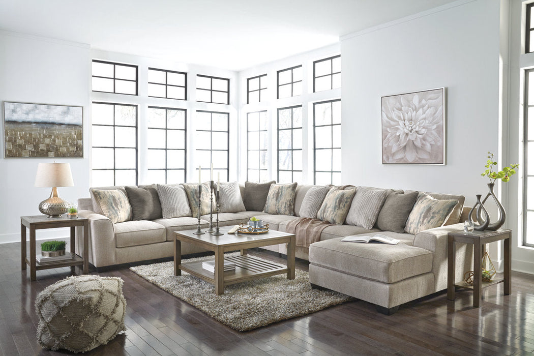 Ardsley Pewter 5-Piece Large RAF Sectional