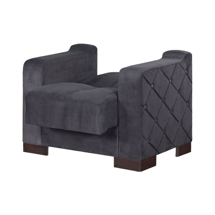 Cairo Gray Sleeper Living Room Set