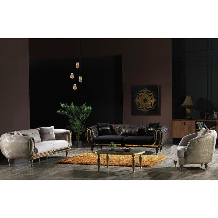 Lima Cream Living Room Set