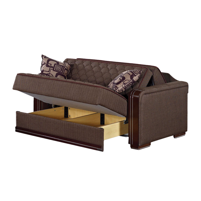 Oregon Brown Sleeper Living Room Set