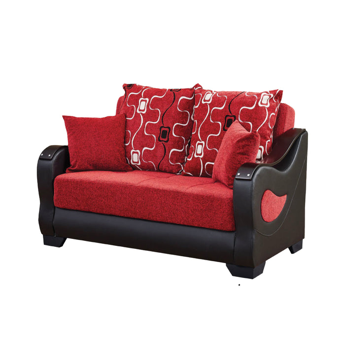 Pittsburgh Red Sleeper Living Room Set