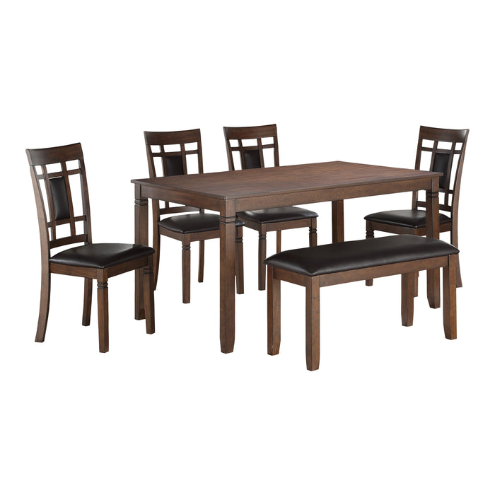 Salton Traditional Cherry 6-Piece Dining Set