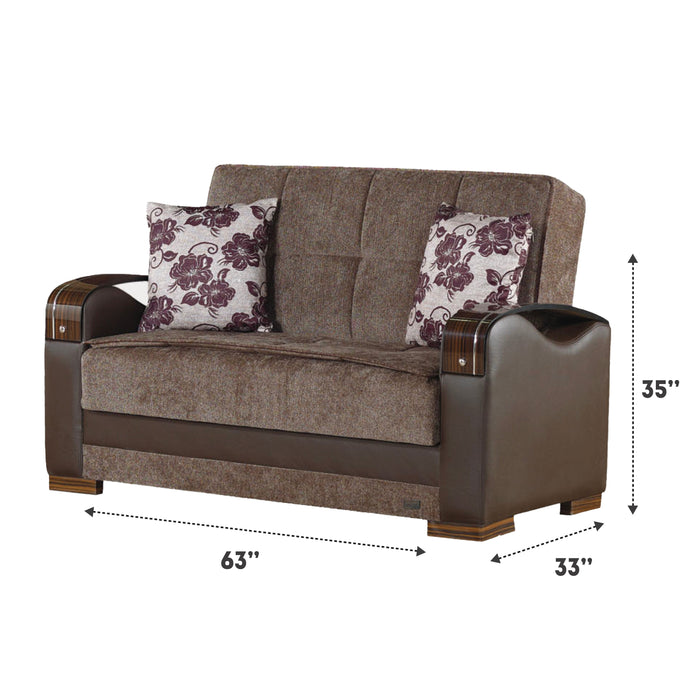 Hartford Brown Living Room Set