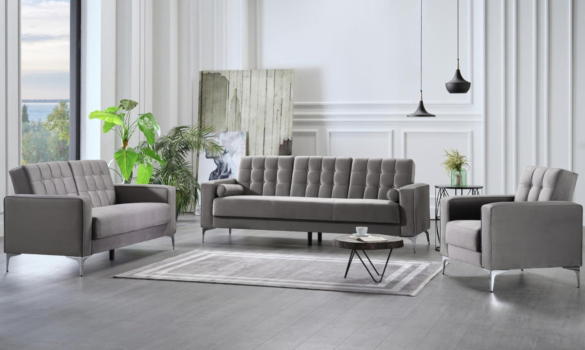 Hemera Grey Living RoomSleeper Set