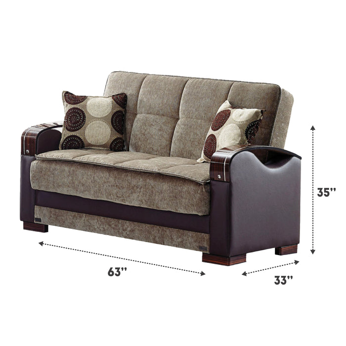 Rochester Brown Sleeper Living Room Set