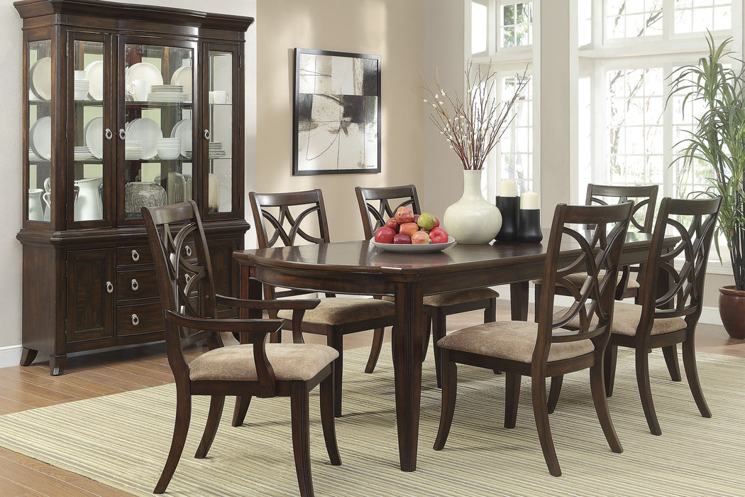 Keegan Rich Cherry Extendable Dining Set