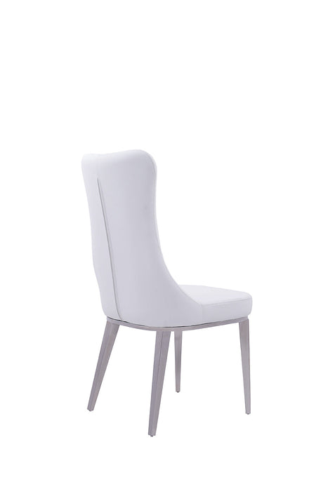 6138 Solid White (No Pattern) Chair - i21476 - In Stock Furniture