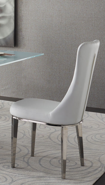 6138 Solid White (No Pattern) Chair - i21476 - In Stock Furniture