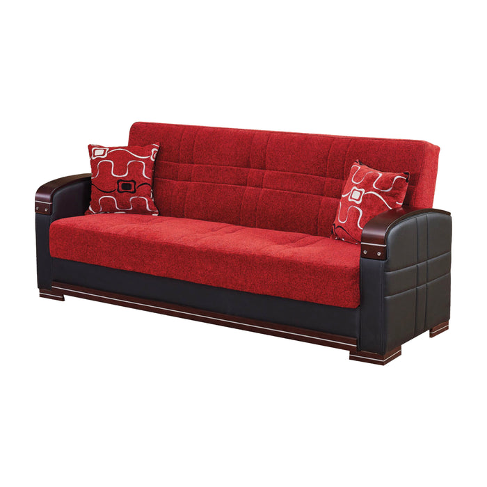 Indiana Red Sleeper Living Room Set