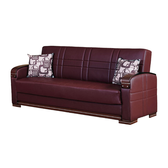 Manhattan Mahogany Sleeper Living Room Set