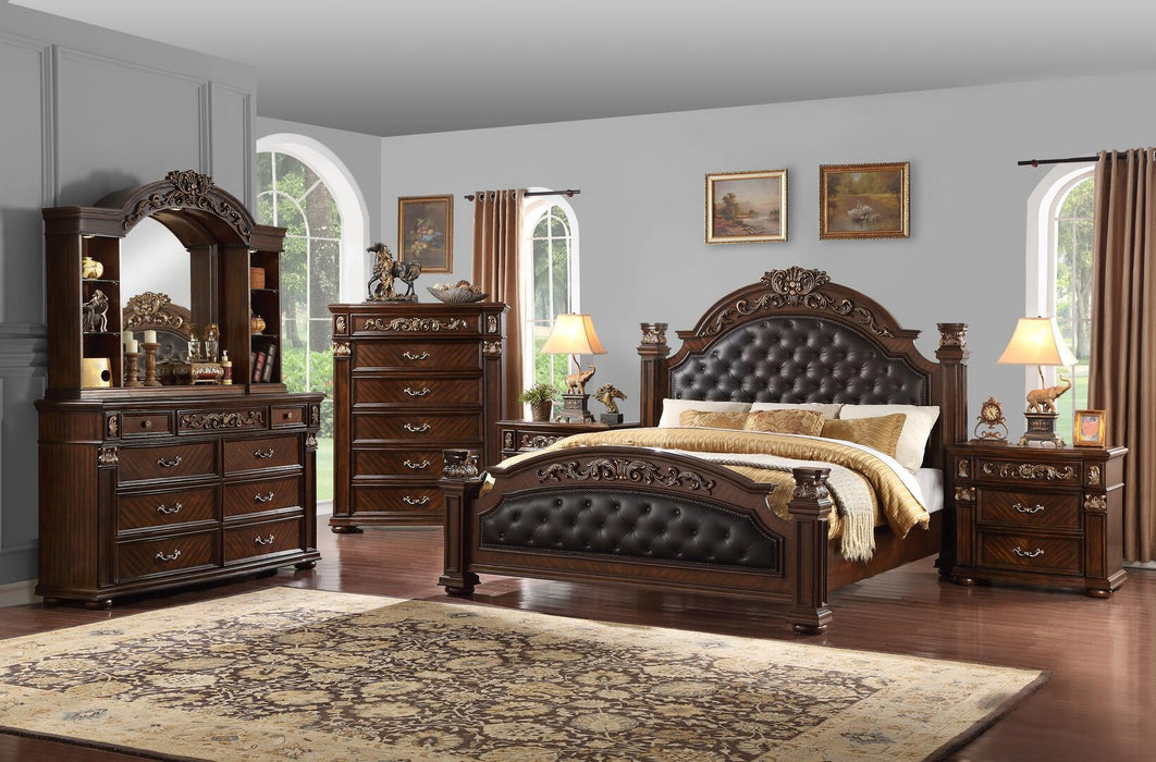 Aspen Brown King Bedroom Set