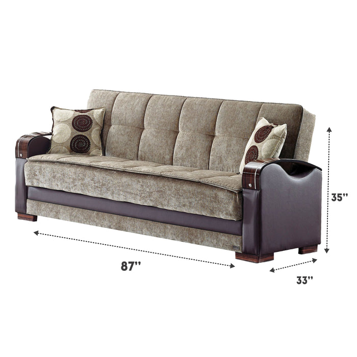 Rochester Brown Sleeper Living Room Set