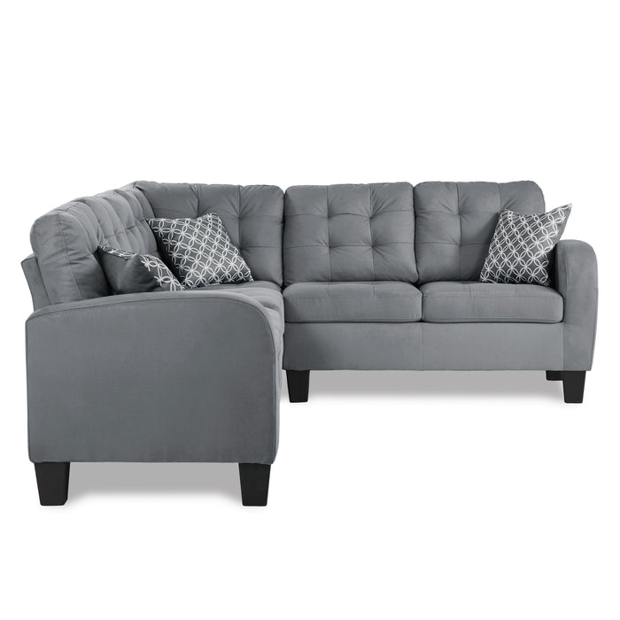 Sinclair Gray Reversible Sectional