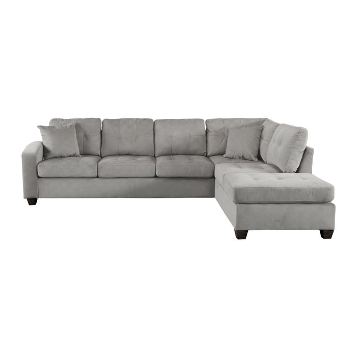 Emilio Taupe Reversible Sectional