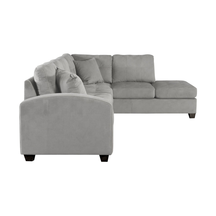 Emilio Taupe Reversible Sectional