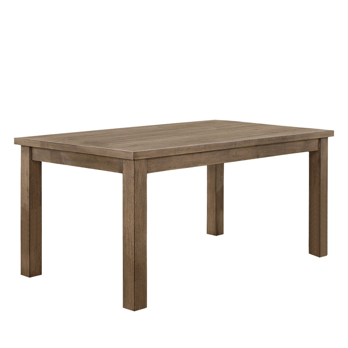 Janina Natural/White Dining Set