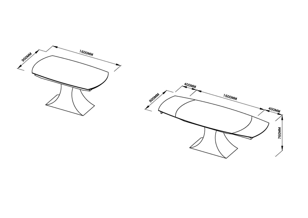 9035 Dining Marble Table - i27598 - In Stock Furniture