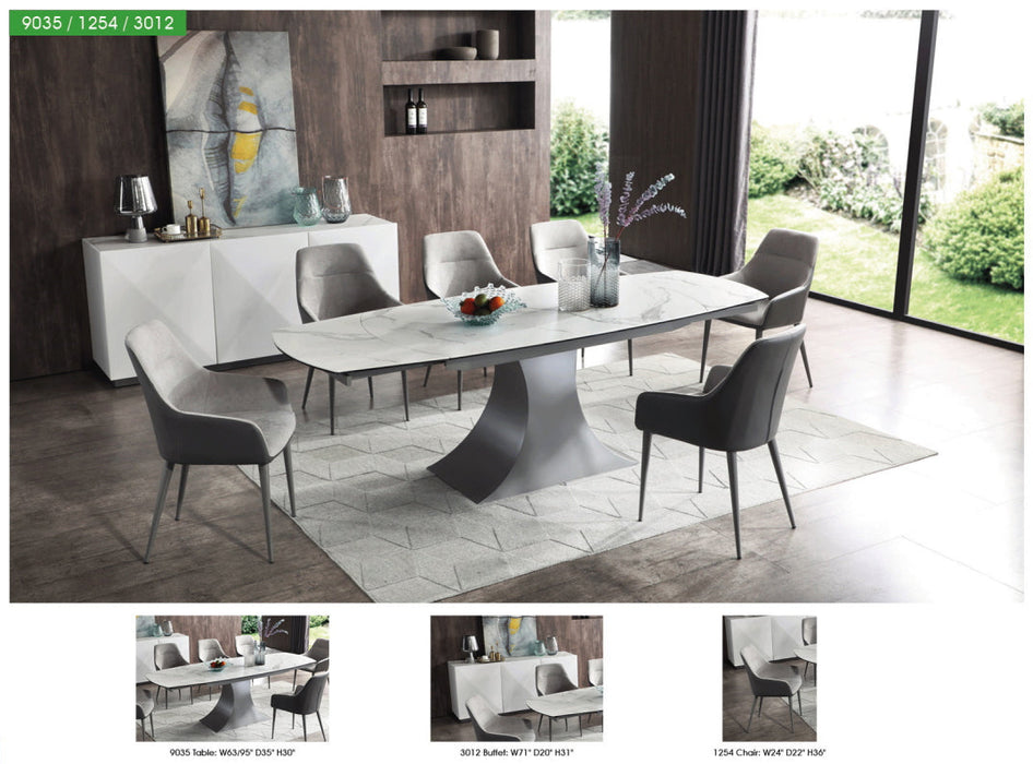 9035 Dining Marble Table - i27598 - In Stock Furniture