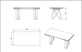 9086 Table - i32077 - In Stock Furniture