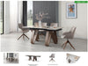 9086 Table With 1327 Swivel Chairs Set - Gate Furniture