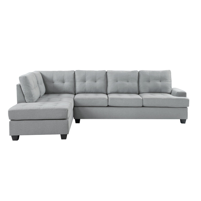 Dunstan Gray Reversible Sectional