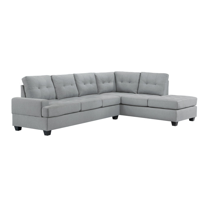 Dunstan Gray Reversible Sectional