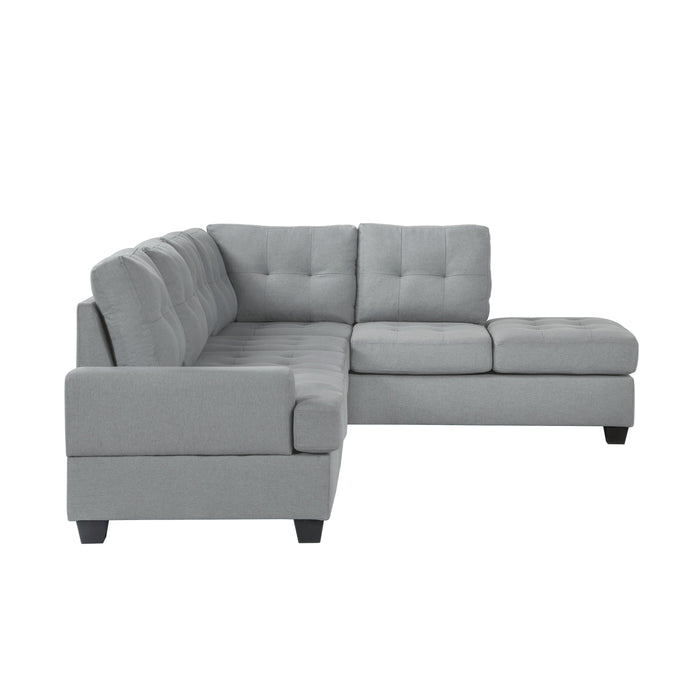 Dunstan Gray Reversible Sectional