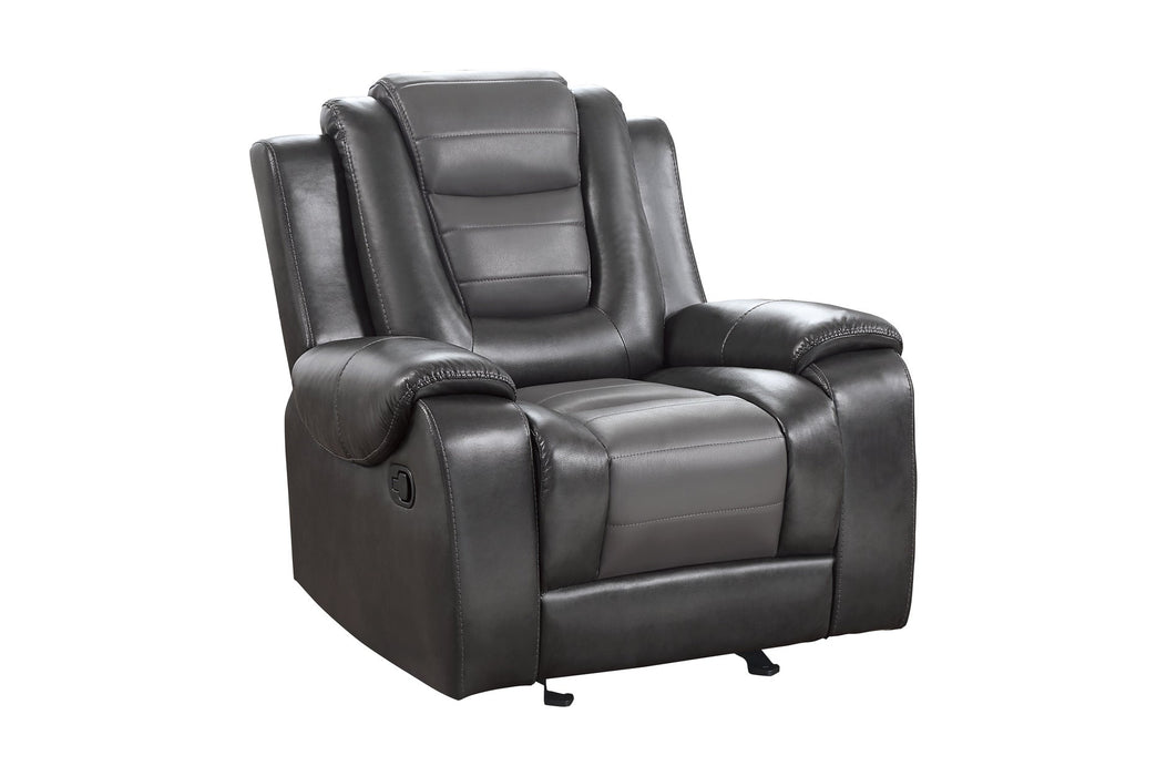 Briscoe Gray Reclining Living Room Set