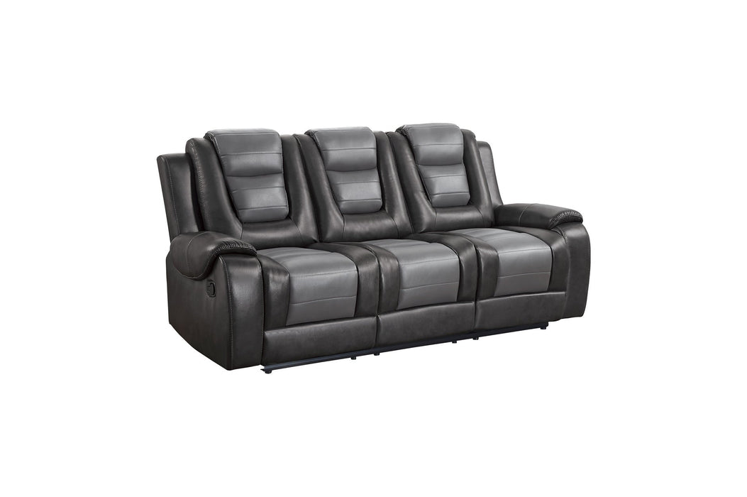 Briscoe Gray Reclining Living Room Set