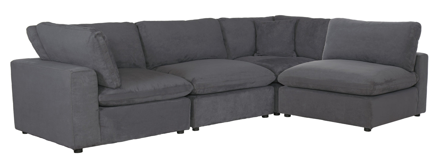 Guthrie Gray Modular 4-Piece Modular Sectional