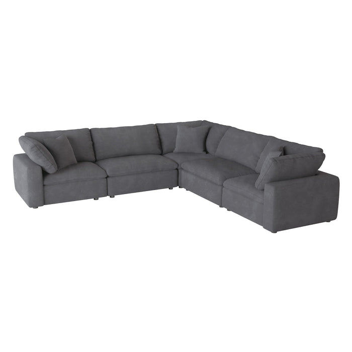 Guthrie Gray Modular 5-Piece Modular Sectional