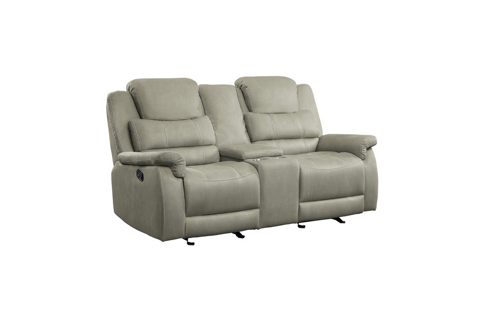 Shola Gray Reclining Living Room Set